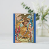 SUVCWに対する女性補助機能 ポストカード (スタンド正面)