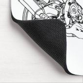 Suz GSXR1000 2012 マウスパッド (コーナー)