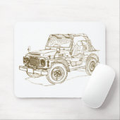 Suz Jimny SJ10 マウスパッド (マウス)