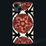 Suzaniのスタイルの装飾的な花パターン iPhone 13ケース<br><div class="desc">Chariklia Zarrisによるこの装飾的な花柄はsuzaniのスタイルのタペストリーをまねるためになされます。 これらの種族の織物は中央アジアから起き、15世紀に戻って家系をたどります。 歴史の部分をこのパターンの購入によって所有するため!</div>