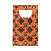 Suzaniオレンジパターン クレジットカード栓抜き (裏面)