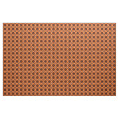 Suzaniオレンジパターン ファブリック (ヤード)