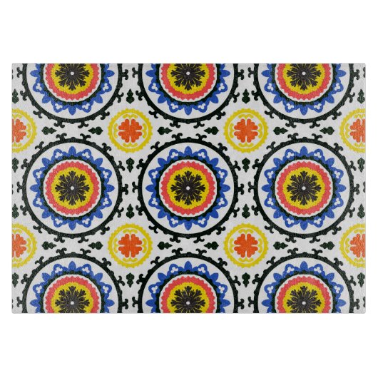 Suzaniパターン カッティングボード (正面)