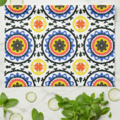 Suzaniパターン キッチンタオル (折り畳み)