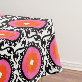 Suzaniピンクのパターン テーブルクロス (インサイチュ)