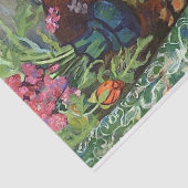 Suzanne Valadonネコとブーケ 薄葉紙 (詳細)