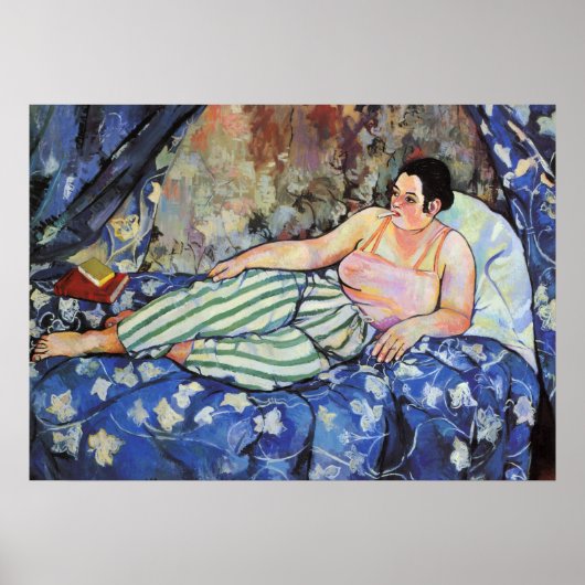 SUZANNE VALADON – ブルールーム1923 ポスター (正面)