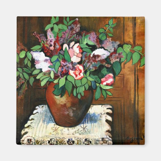 Suzanne Valadon – 花瓶， 1921 マグネット (正面)