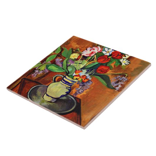 Suzanne Valadon – 花瓶， 1930 タイル (側面)