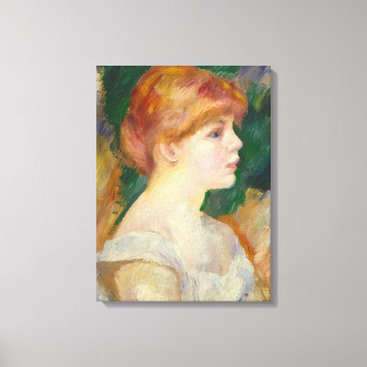 Suzanne Valadon, c.1885 (キャンバス油) キャンバスプリント (正面)