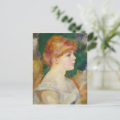 Suzanne Valadon, c.1885 (キャンバス油) ポストカード (スタンド正面)