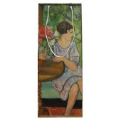 Suzanne Valadon Young Girl in a Front of a window ワインギフトバッグ (裏面)