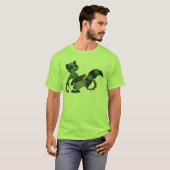 Suziのドイツ語による"タンブリンフラアライグマ"の Tシャツ (正面フル)