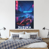 Suzuka Circuit F1 Japanese Grand Prix 2024 Figure  キャンバスプリント (インサイチュ (寝室))