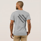 suzukiの武士の真実 tシャツ (裏面フル)