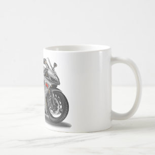 Suzuki GSX-R600の銀製のバイク コーヒーマグカップ