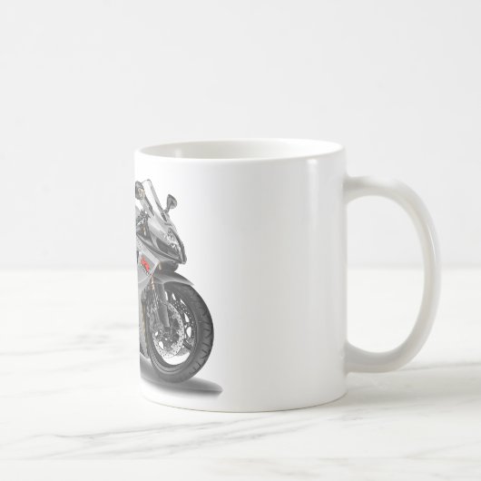 Suzuki GSX-R600の銀製のバイク コーヒーマグカップ (右)