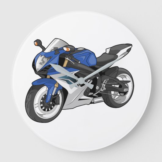 Suzuki GSX-R ラージ壁時計 (正面)