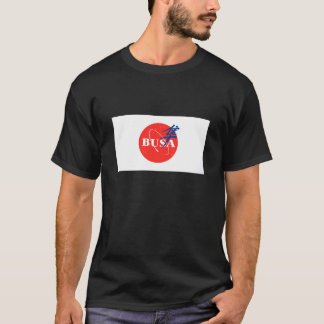 Suzuki Hayabusa日本のなFlag/NASAのパロディのワイシャツ Tシャツ