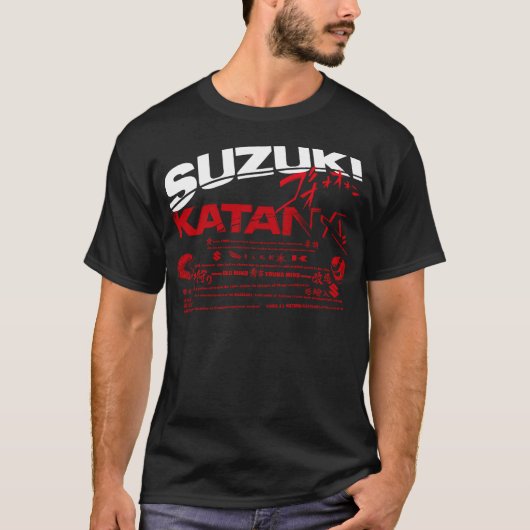 Suzuki_Katana_Double-sided Tシャツ (正面)