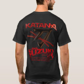 Suzuki_Katana_Double-sided Tシャツ (裏面)
