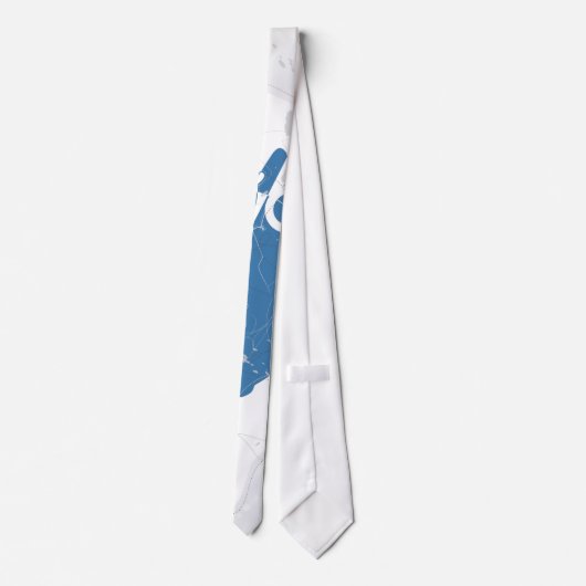 Suzukigoのモダンの抽象芸術のタイ ネクタイ (裏面)