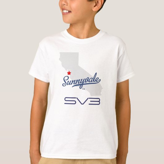 SV3 - Sunnyvaleのイベント第3年次BBQはTシャツをからかいます Tシャツ (正面)