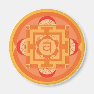 Svādhisthāna Chakra Mandala マグネット