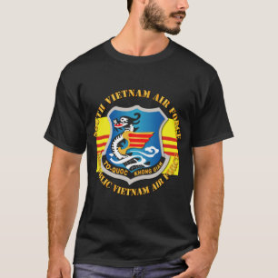 SVAF -南ベトナム空軍、旗付きTx Tシャツ