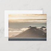 Svalbardランドスケープ写真カード (正面/裏面)