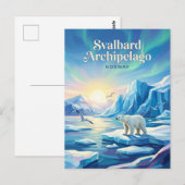 Svalbard Archipelago Norway ポストカード (正面/裏面)