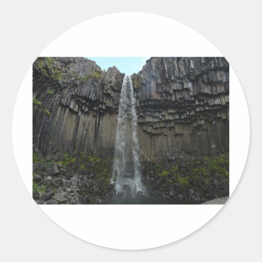 Svartifoss ラウンドシール (正面)