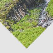 Svartifoss Waterfall in Skaftafell - Iceland 薄葉紙 (詳細)