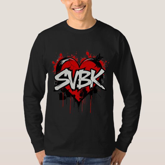SVBK LOVE - SILVERBCKK TTV公式 Tシャツ (正面)