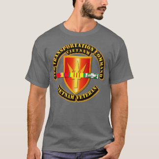 SVCリボンを使用した4番目の輸送コマンド Tシャツ