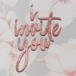 I Invite You