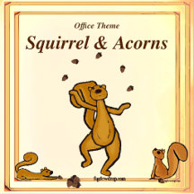 Office Supply Squirrel Juggle