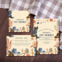 Rustic Cowboy Boots 1st Birthday
