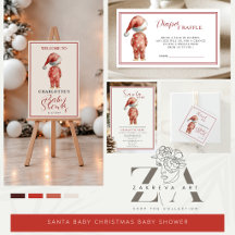 Santa Baby Christmas Baby Shower