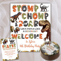 Roar Dinosaur Birthday Party Supplies