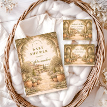 Vintage Garden Florals Baby Shower