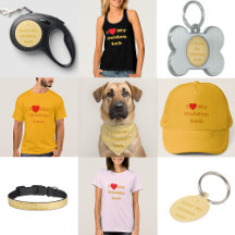 I ❤️ Love My Golden Yellow Lab Dog