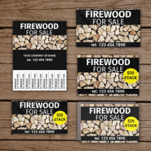 Stack Wood Firewood For Sale Business Kit