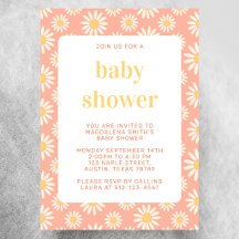 Pastel Daisy Baby Shower