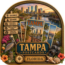 Tampa Florida Postcards/Gifts