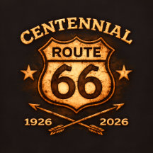 Route 66 Centennial Commemorative Shield 
