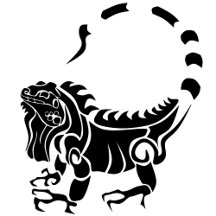 Custom Iguana Lounge Home Office Photo Set