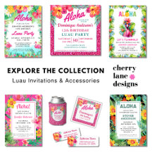 Aloha Luau Party Collection