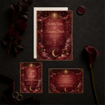 Moody Celestial Astrology Wedding