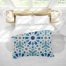 Moroccan Tile Pattern Bedding